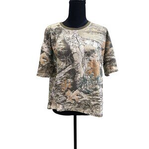Social Culture Women’s Camouflage Tee Shirt Size S